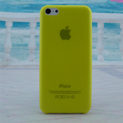 High Quailty Case  Slim Matte Transparent Cover For iPhone 5c 0.3mm Ultra Thin Colorful Phone Shell 10 Colors