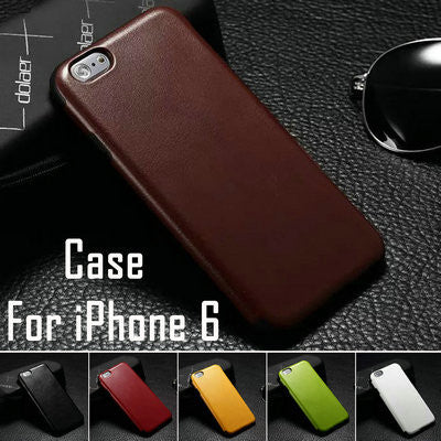 PU Leather Back Cover Case For iPhone 6 Case 4.7  Soft Case for iPhone 6 Plus Case 5.5