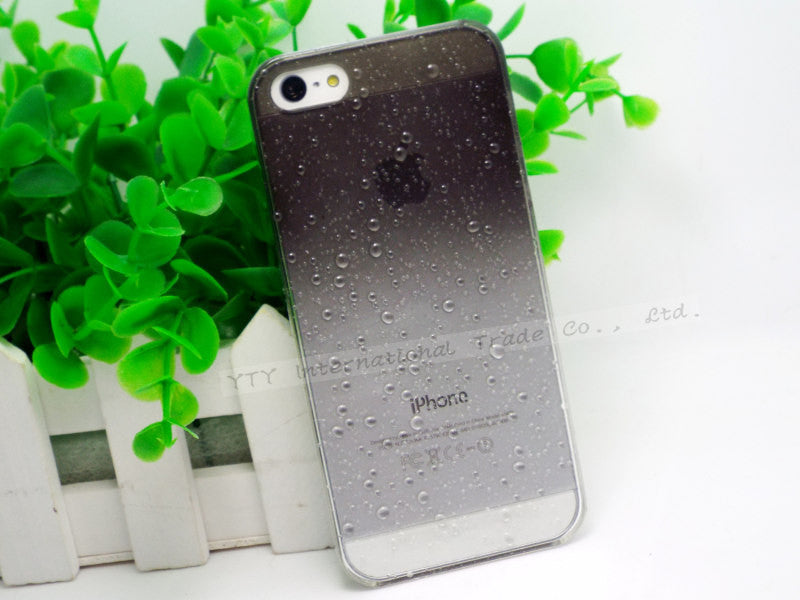 phone shell fresh raindrops Gradient case for iphone5 phone protective cover protective shell