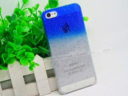 phone shell fresh raindrops Gradient case for iphone5 phone protective cover protective shell