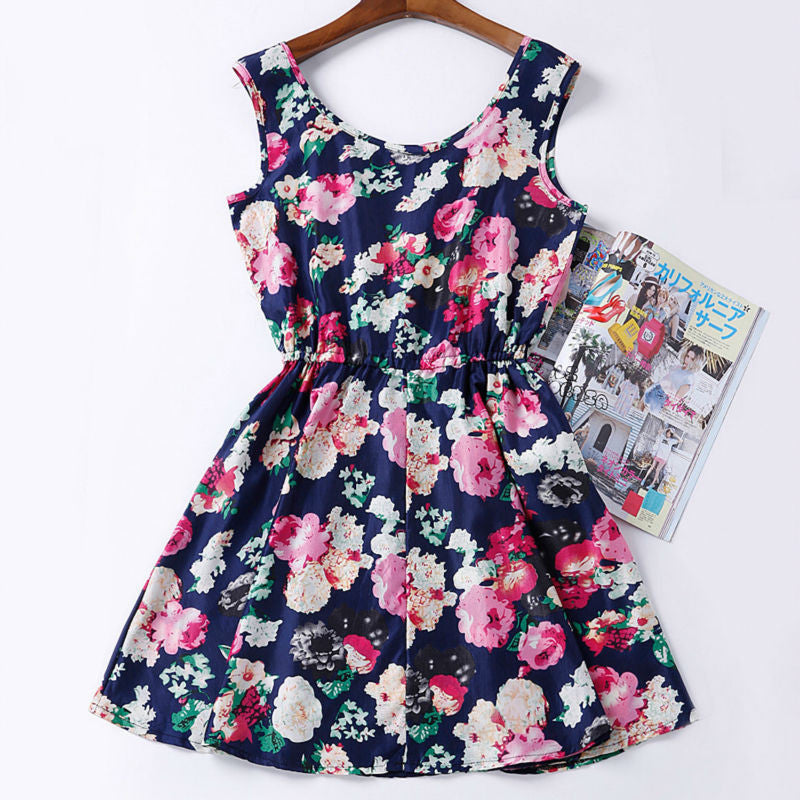 Fashion Women Print Dress - Shopy Max