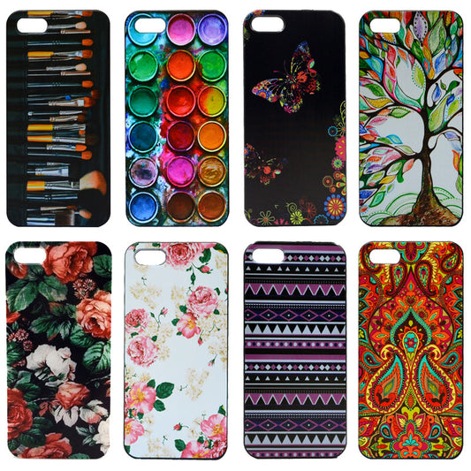 For Apple iphone 5c Case Cover Beauty Painting Skin Custom Hard Phone Plastic Case Cover For iphone 5c