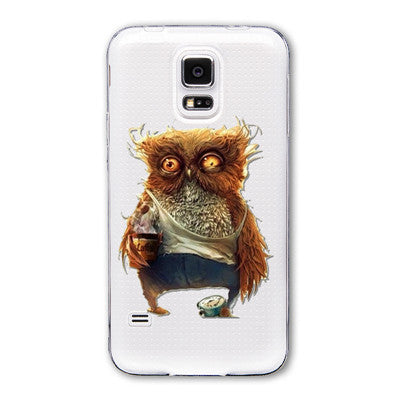 New Arrival Fashion Soft TPU transparent Phone Cases for Samsung S5 i9600 China Wholesale