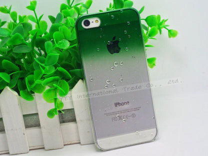 phone shell fresh raindrops Gradient case for iphone5 phone protective cover protective shell