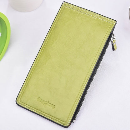 Long Card Holder Ladies Clutch Purse Women Wallets Zipper Money Bag Coin Pocket Money Bag