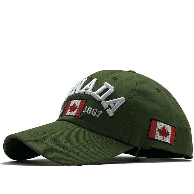 women snapback hat CANADA embroidery bone cap gorras casual casquette men baseball hat