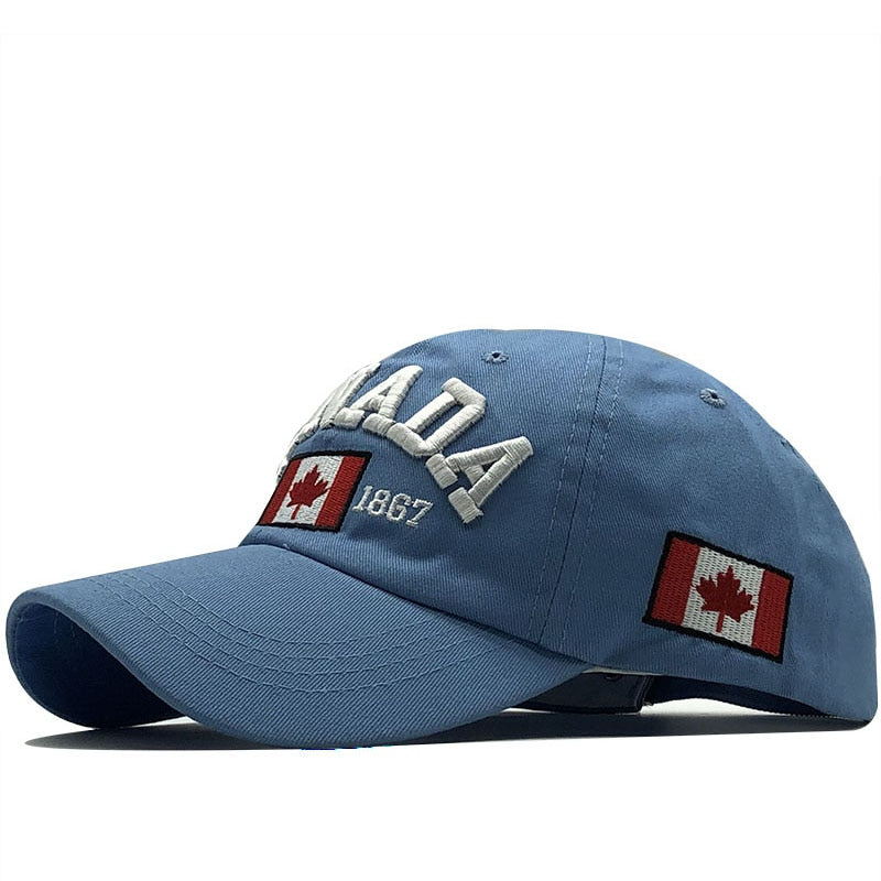 women snapback hat CANADA embroidery bone cap gorras casual casquette men baseball hat