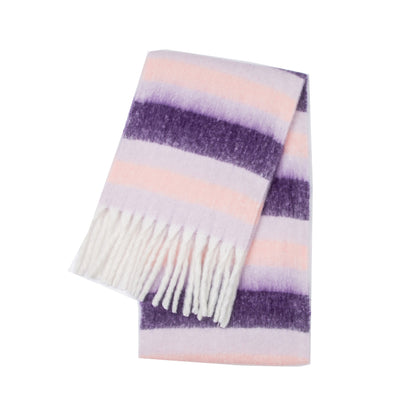 2022 NEW Luxury Cashmere Women Plaid Scarf Winter Warm Shawl and