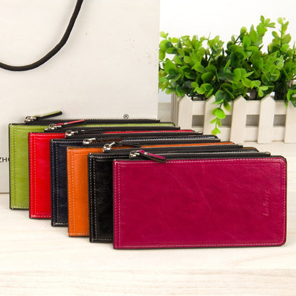 Long Card Holder Ladies Clutch Purse Women Wallets Zipper Money Bag Coin Pocket Money Bag