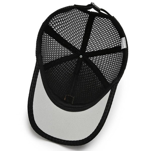 Unisex Mesh Men's Baseball Cap Adjustable Cotton Breathable Comfortabl ...