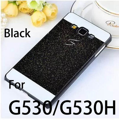 Hot Bling Luxury phone case for Samsung Galaxy Grand Prime G530 G530H Shinning back cover Sparkling case for G530 Free Shipping