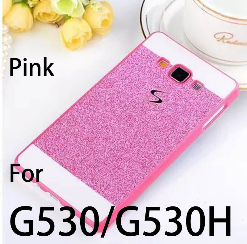 Hot Bling Luxury phone case for Samsung Galaxy Grand Prime G530 G530H Shinning back cover Sparkling case for G530 Free Shipping