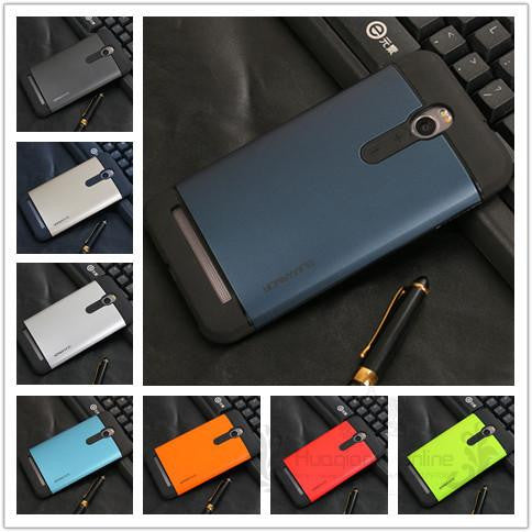 Durable Hybrid Silicone Hard Back Shockproof Tough Slim Armor Case For ASUS Zenfone 2 5.5" ZE551ML ZE550ML ZE551 ZE550 TPU Cases