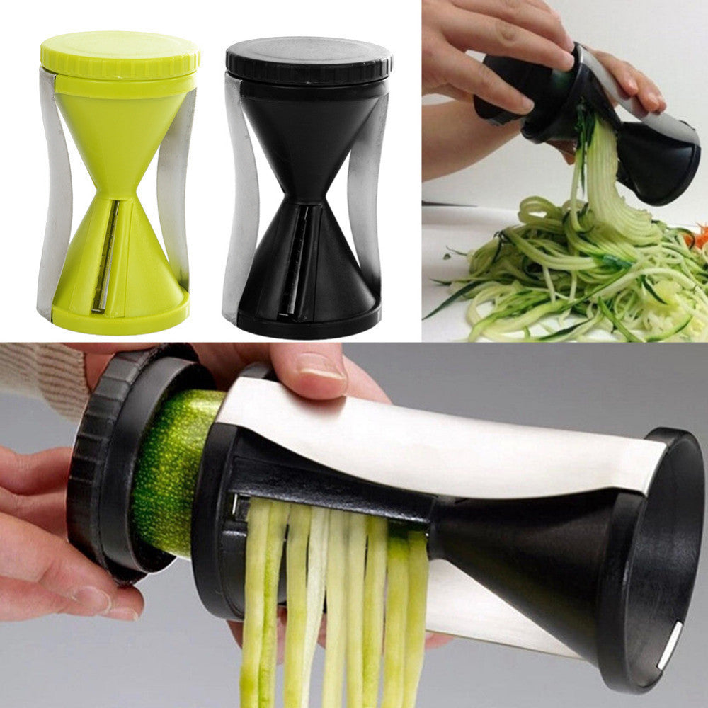 LX Funnel Model Spiral Slicer Vegetable Shred Device Cutter Carrot Piece Grater New Kitchen Tools