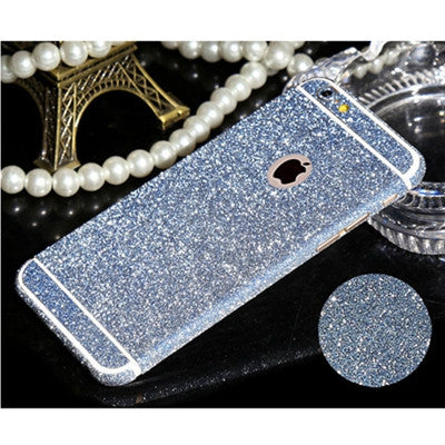 New Arrival Full Body Glitter for iPhone 5 5S Shiny Phone Sticker Case Gold