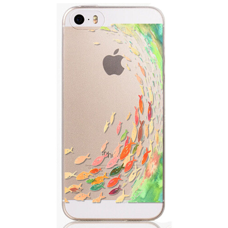 New Arrival Phone Skin for iPhone 5 5S Beautiful Flowers TPU soft Phone Skin Cover