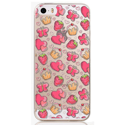 New Arrival Phone Skin for iPhone 5 5S Beautiful Flowers TPU soft Phone Skin Cover