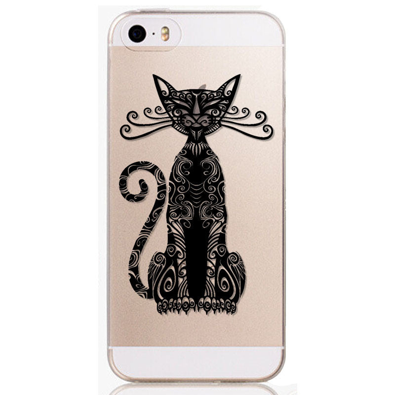 New Arrival Tpu Soft Phone Case for iPhone 4 4S Cute Animals Printed Phone Skin Cover