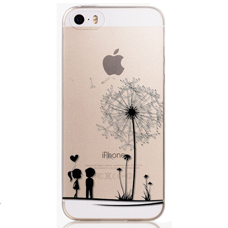 New Arrival Tpu Soft Phone Case for iPhone 4 4S Cute Animals Printed Phone Skin Cover