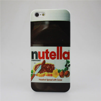 Nutella Design Smooth Hardened Plastic Phone Case for Apple iPhone 4 4S 5 5S 5C 6 6 Plus Free Shipping - Shopy Max