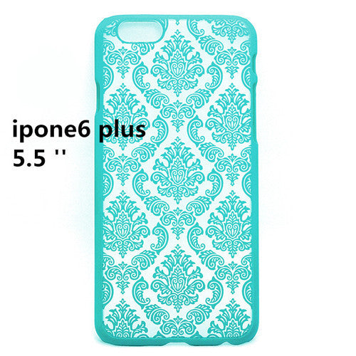 Phone case for Apple iphone 6 case 4.7 inch iphone6 Plus Cases 5.5 inch Vintage Flower Pattern Fashion Luxury phone Back Cover