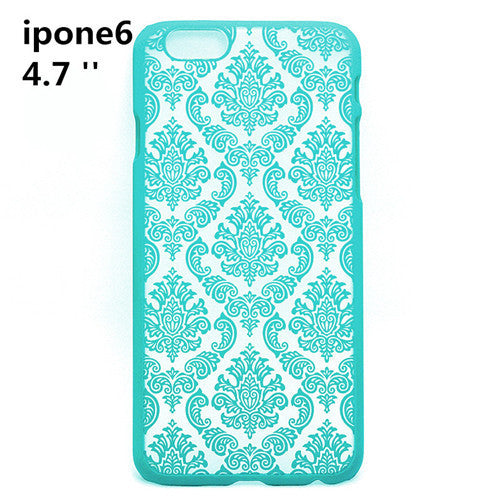 Phone case for Apple iphone 6 case 4.7 inch iphone6 Plus Cases 5.5 inch Vintage Flower Pattern Fashion Luxury phone Back Cover