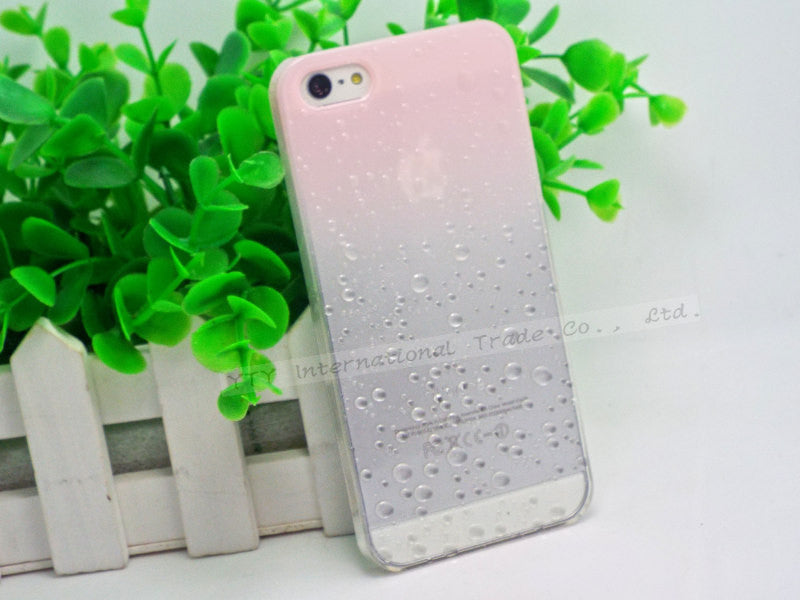 phone shell fresh raindrops Gradient case for iphone5 phone protective cover protective shell