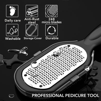 1 Pcs Professional Stainless Steel Callus Remover Foot File Scraper Pedicure