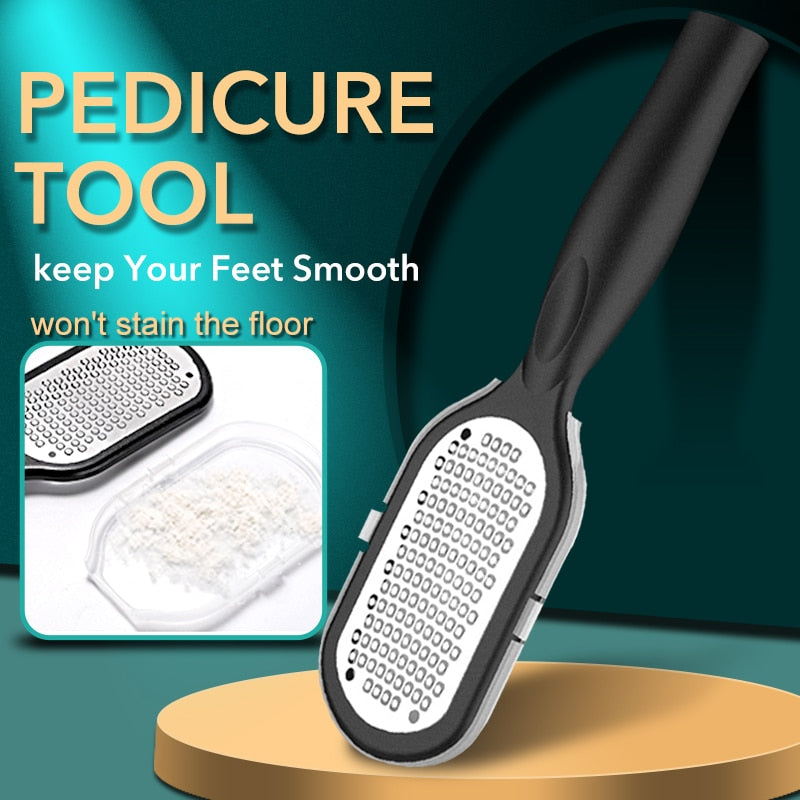 1 Pcs Professional Stainless Steel Callus Remover Foot File Scraper Pedicure