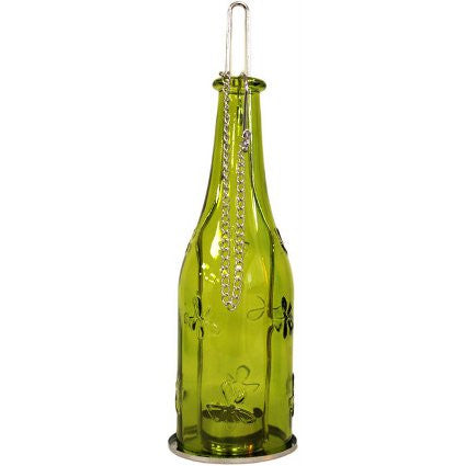 Recycled Bottle Lantern - Moss - Shopy Max