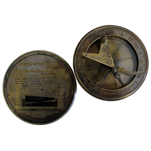 Titanic Compass & Sundial Collectible - Shopy Max