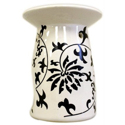 Patterned White Oil Burner - Shopy Max