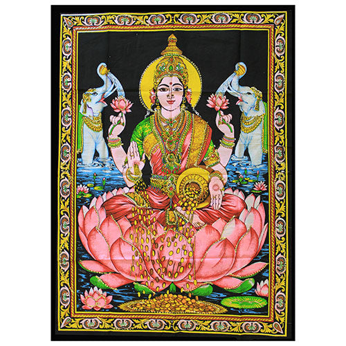 Indian Wall Art Print - Laxmi