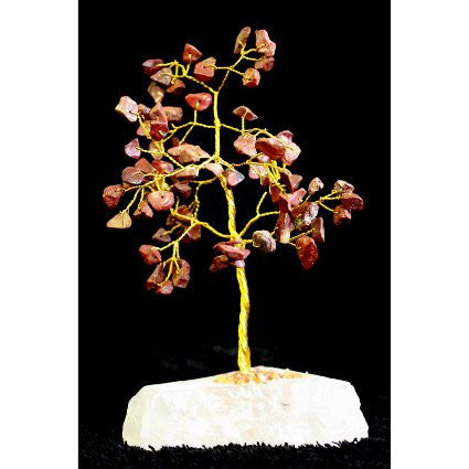 Red Jasper Gemstone Tree (80 Stone) - Shopy Max