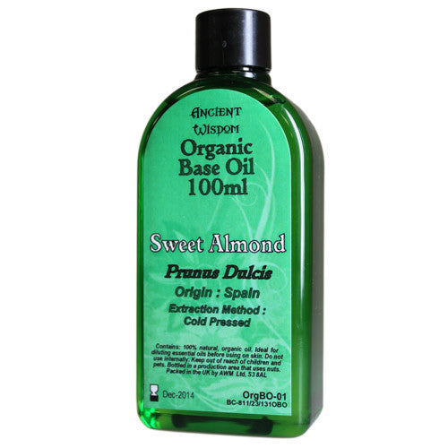 Sweet Almond 100ml Organic Base Oil - Shopy Max