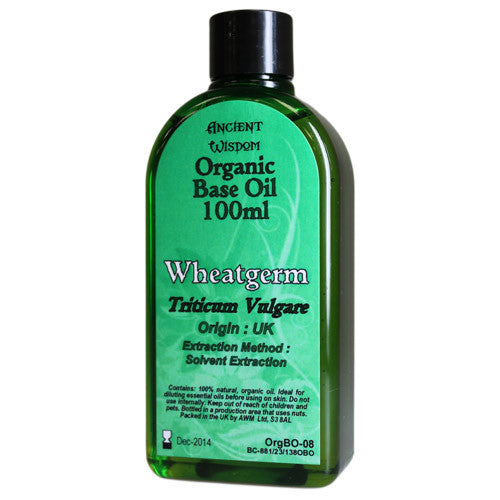 Wheatgerm 100ml Organic Base Oil - Shopy Max