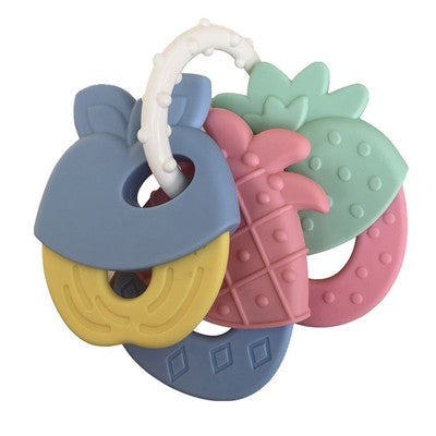 1Pcs baby molar toy Kids Teether Cute silicone Macaron Color