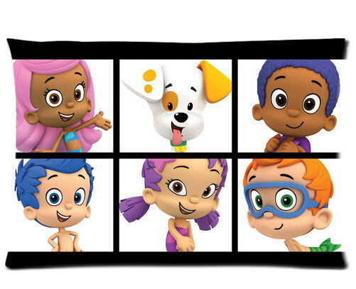 Custom Bubble Guppies Molly Gil Goby Deema Oona Nonny Two Sides Printed for 20*30 Inches