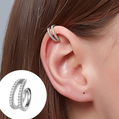 ZYZQ 1PC Punk Gold Metal Ear Cuff Ear Clip for Women No Pierced C