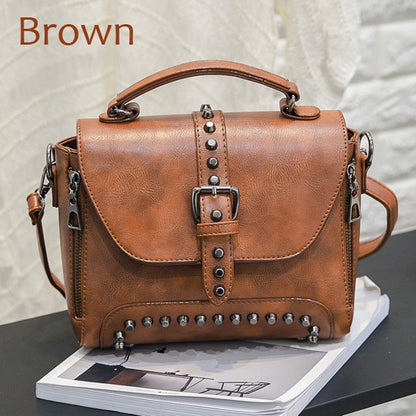 ZMQN Crossbody Bags For Women Messenger Bags 2018 Vintage Leather