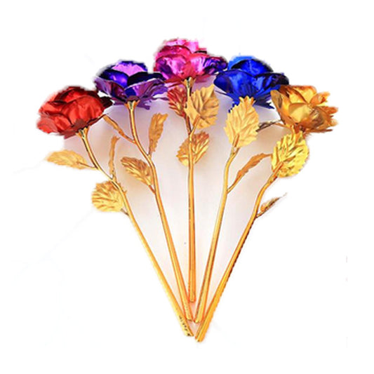 24K Forever Gold Plated Rose - Assorted Colors