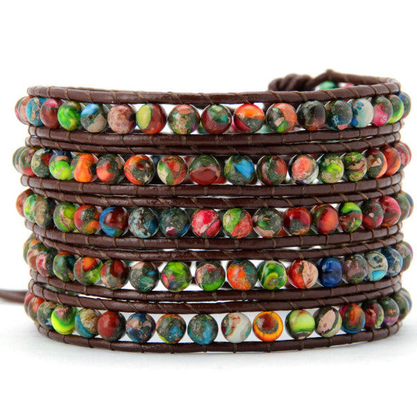 Colorful Fusion Wrap Bracelet