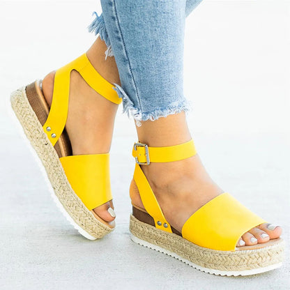 Women Sandals Plus Size Wedges Shoes For Women High Heels Sandals Summer Shoes