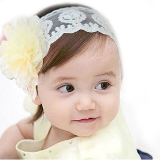 Beautiful Cut Peacock Feather Headband hairband Baby Kids Flower Infant Headbands