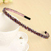 Fashion Shining Full Crystal Modern Style Rhinestone Headband Hairbands Headwear - Shopy Max