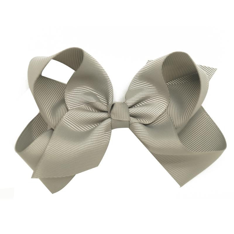 Baby Ribbon Bow With Hair Clips Baby Girl Hair Bows Boutique Hair Bows - Shopy Max