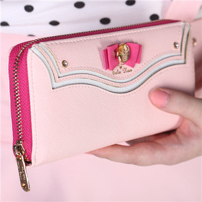 2016 New Samantha Vega Sailor Moon Ladies Long Zipper Female Bag Women - Shopy Max