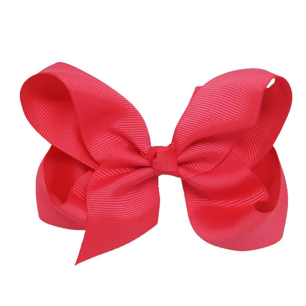 Baby Ribbon Bow With Hair Clips Baby Girl Hair Bows Boutique Hair Bows - Shopy Max