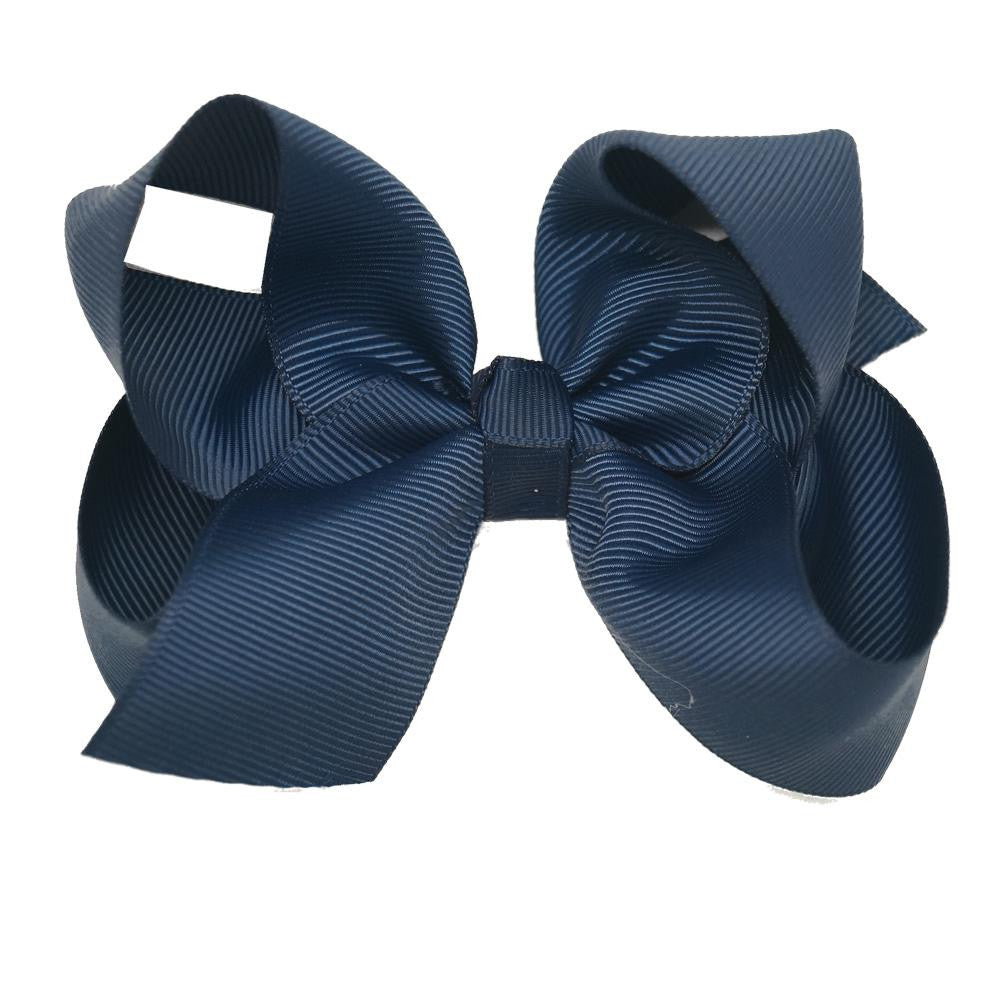 Baby Ribbon Bow With Hair Clips Baby Girl Hair Bows Boutique Hair Bows - Shopy Max