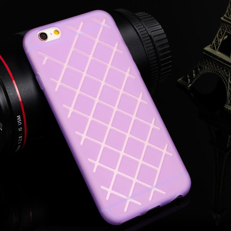 Hot fashion Phone Accessories Soft Silicon TPU Cover For iPhone 6 Case for Apple iPhone6 4.7 6s Candy Colors Luxury Thin Back